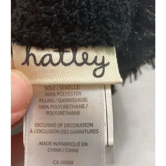 Hatley Brown Bear Slouch Slippers Size Large (11-12) - Picture 8 of 11